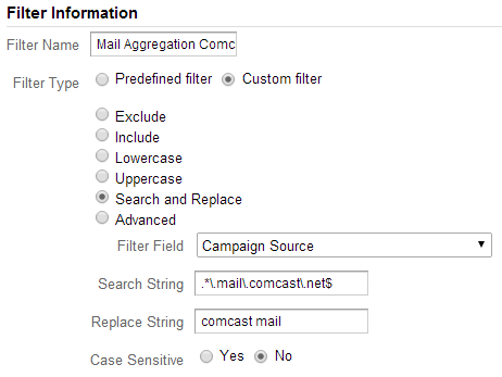 Mail Aggregation Comcast